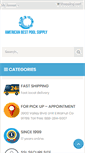 Mobile Screenshot of americanbestpoolsupply.com
